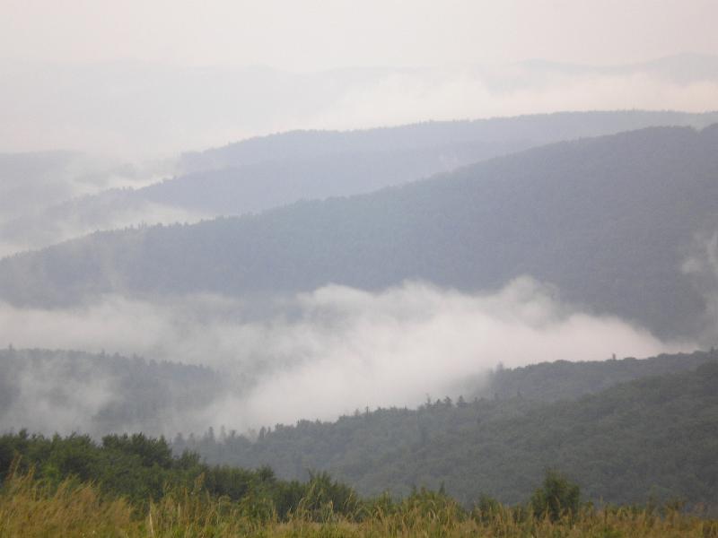 wakacje2008 022.jpg - Widoki z połoniny wetlińskiej.